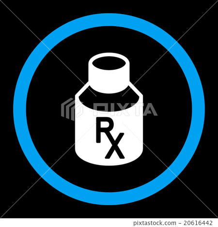 Receipt Vial Rounded Vector Icon Receipt Vial Rounded Vector Icon 20616442