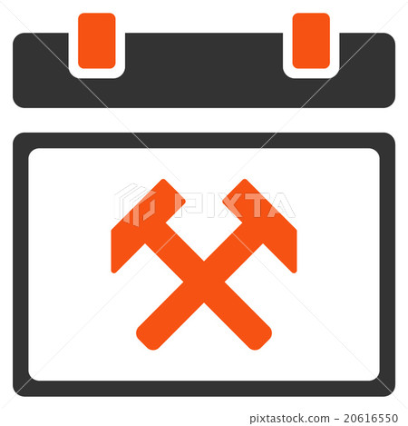 Working Plan Date Icon 20616550