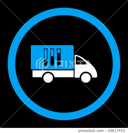Analysis Delivery Rounded Vector Icon Analysis Delivery Rounded Vector Icon 20617453