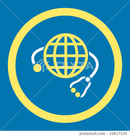 Global Medicine Rounded Vector Icon Global Medicine Rounded Vector Icon 20617520