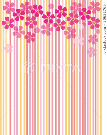 櫻花條紋 20621769