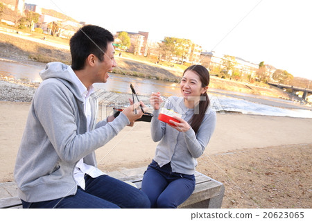 在Kamogawa野餐 在Kamogawa野餐 20623065