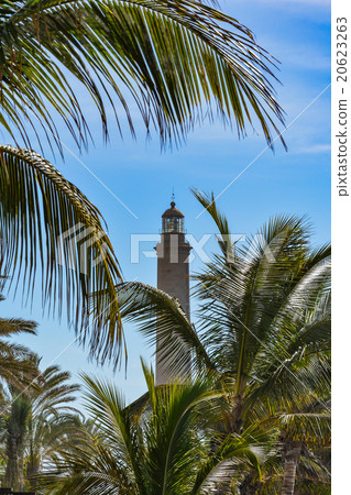 Lighthouse in Maspalomas, Grand Canary, Spain Lighthouse in Maspalomas, Grand Canary, Spain 20623263