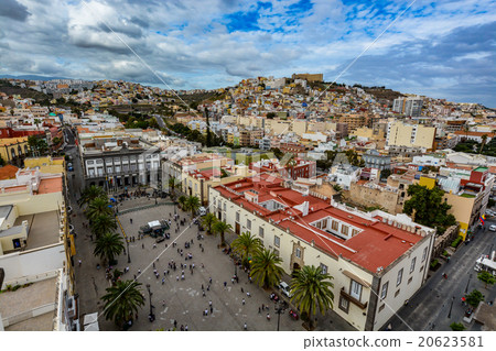 Panoramic view of Las Palmas, Grand Canary, Spain Panoramic view of Las Palmas, Grand Canary, Spain 20623581
