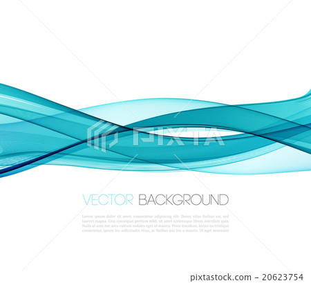 Abstract smooth wave motion illustration 20623754