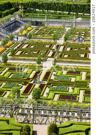 Villandry Castle's garden, Indre-et-Loire, France 20624917