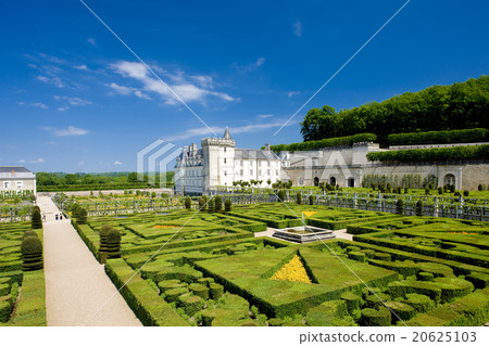 Villandry Castle with garden,Indre-et-Loire,France 20625103