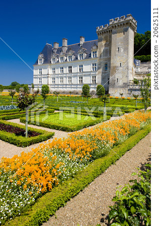 Villandry Castle with garden,Indre-et-Loire,France 20625111