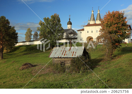 Russian church summer landscape Russian church summer landscape 20625756