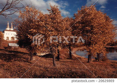 Russian church summer landscape 20629869