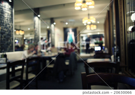 blurred background in restaurant 20630066