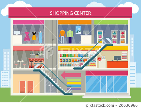 Shopping Center Buiding Design 20630966