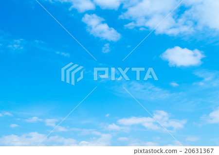 天空覆蓋藍天白色雲彩綜合性背景材料照片材料拷貝空間 20631367