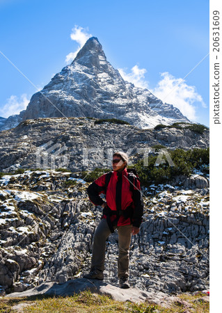 sport  woman in mountains 20631609