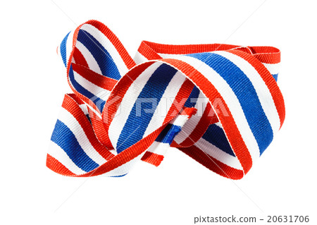 ribbon with thai flag pattern 20631706