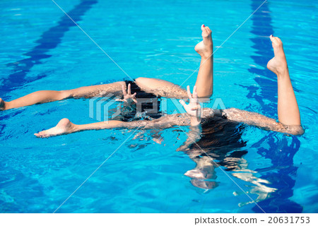 Synchronized swimming routine Synchronized swimming routine 20631753