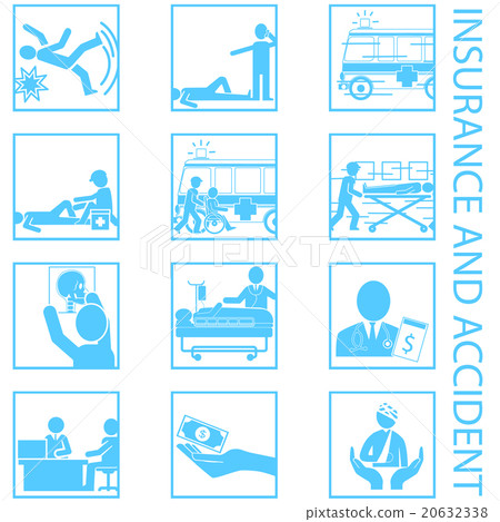 accident and insurance service in vector - Stock Illustration [20632338 ...