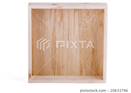 Empty wooden box Empty wooden box 20633796