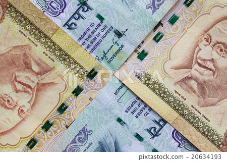 Detail of Indian Rupee money 20634193