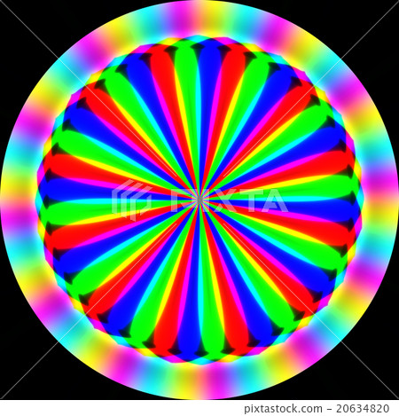 Rainbow waves generated texture 20634820