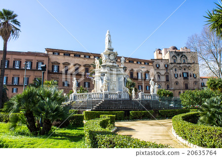 Palazzo dei Normanni in Palermo, Sicily Palazzo dei Normanni in Palermo, Sicily 20635764