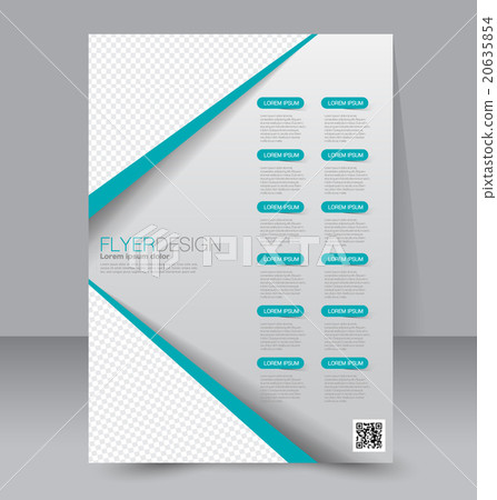 Flyer template. Business brochure. A4 poster Flyer template. Business brochure. A4 poster 20635854