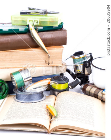 outdoor fishing tackles and baits with books outdoor fishing tackles and baits with books 20635904