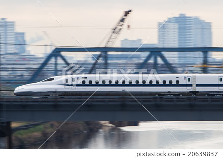 Tokaido Shinkansen N 700 series follow-through 20639837