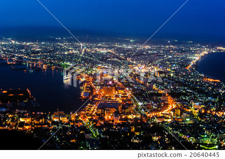 Hakodate-yama Japan Three major nightsight Hakodate-yama Japan Three major nightsight 20640445