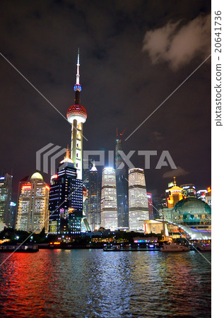 Stock image of Shanghai skyline, China.. Stock image of Shanghai skyline, China.. 20641736