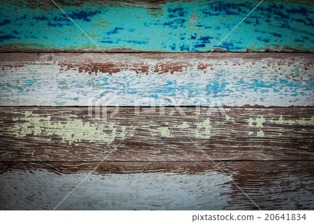 Texture and background of old peeled color log Texture and background of old peeled color log 20641834