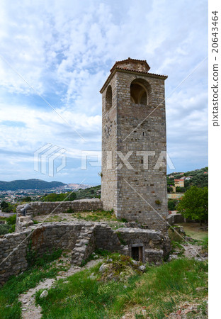 Ruins of clock tower, Old Bar, Montenegro 20643464