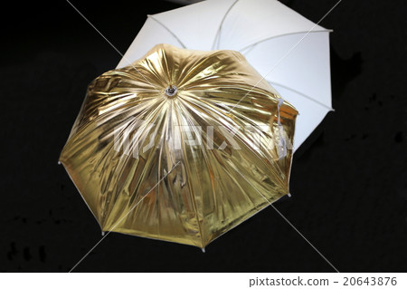 Two umbrellas. Two umbrellas. 20643876