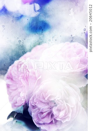 flower background. beautiful flowers made with col flower background. beautiful flowers made with col 20645012