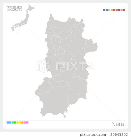 奈良縣地圖 20645202