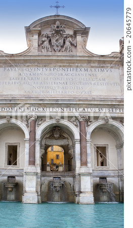 Fontana dell' Acqua Paola- Acqua Paola Fountain, G Fontana dell' Acqua Paola- Acqua Paola Fountain, G 20645779