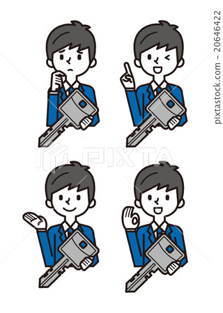 Businessman [Simple character series] 20646422