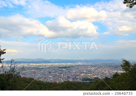 從Matsuozan觀測所看的京都市風景 20648735