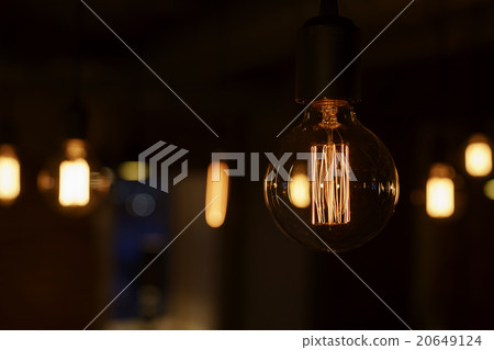 Interior. Image of lighting bulb, close-up 20649124