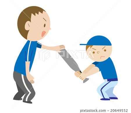 Teaching batting baseball batting 20649552