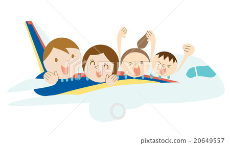 Family trip by plane Family trip by plane 20649557