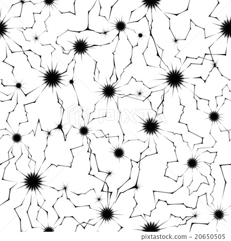 Crack pattern - Stock Illustration [20650505] - PIXTA