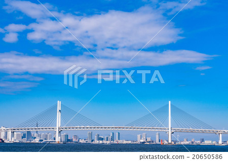 [Yokohama] Bay Bridge and Minatomirai 20650586