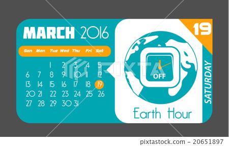19 March  - Earth Hour 20651897