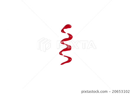 Red stroke of the paint brush Red stroke of the paint brush 20653102