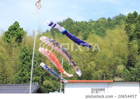 Koinobori swimming in the sky of May Koinobori swimming in the sky of May 20654457