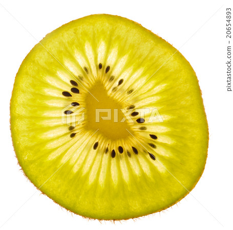 Juicy kiwi fruit isolated on white background 20654893
