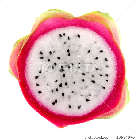 Close up Dragon Fruit on white background 20654970