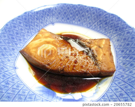Simmered boiled fish melting fillet 20655782
