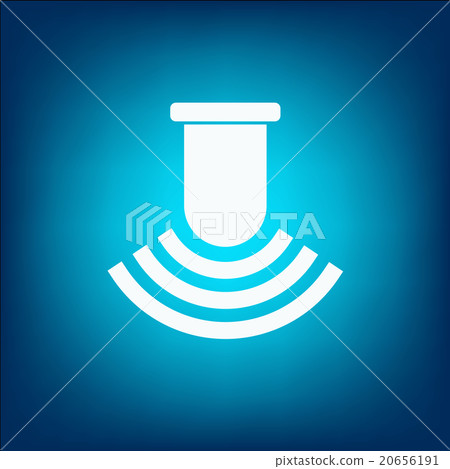 Icon of Li-Fi wireless internet technology 20656191